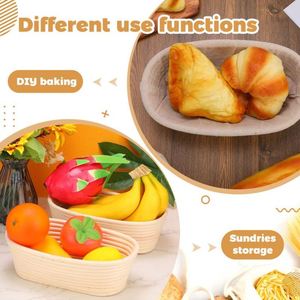 Materiale in Rattan per Cestini da Prova 2-85, Set di Cestini per Pane Rotondi, Farina di Alta Qualità per Pasticceria - Product Image 4