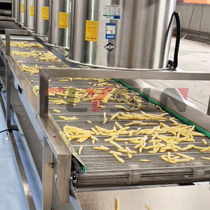 Línea de Producción Automática de Papas Fritas de Gran Capacidad, Máquina Industrial para Freír Papas Fritas con Sistema de Filtrado de Aceite - Product Image 2