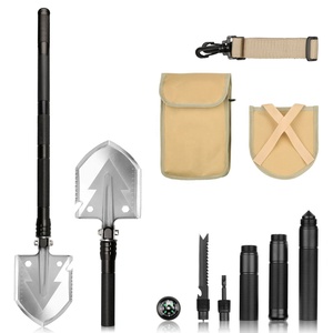 <span class=keywords><strong>Kit</strong></span> di <span class=keywords><strong>Sopravvivenza</strong></span> Multiuso Classe G per Campeggio all'Aperto, Include Pala, Coltello, Ascia, Sega. - Product Image 1