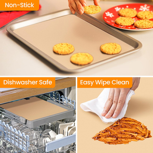 Food Grade Reusable Silicone Baking Mat Roll Heat Resistant Non-Stick Pastry Dough Rolling <b>Protector</b> - Product Image 5