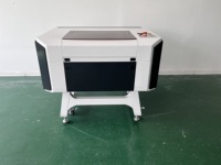 Idées de machines pour petites entreprises : machines de découpe laser CO2 CNC 40W 50W 60W 80W 6040 pour acrylique et tampons en caoutchouc