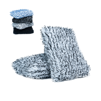 Tampon de lavage de voiture en microfibre de qualité supérieure Éponge de nettoyage de voiture Tampon de lavage doux