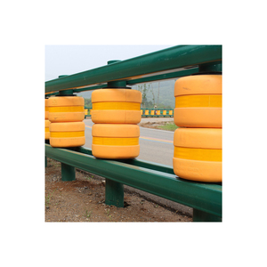 Cheap <b>Fence</b> Hot Dipped Galvanized Highway <b>Roller</b> Barrier Traffic Safety Rolling Systems Composite Bucket Rolling Guardrail - Product Image 1