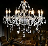 Lustre en fer de grande taille, style ROMANTIQUE, pour villa de luxe, origine Henan, décoration de plafond pour hôtel, restaurant, mariage