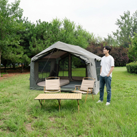 Carpa Inflable de Camping de Nailon Oxford de Alta Calidad para Uso Familiar al Aire Libre, Carpa de Verano de Una Habitación, Tamaños Personalizables