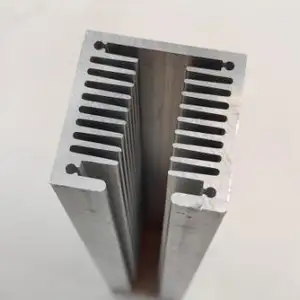 Heatsink kustom permintaan tinggi Radiator aluminium profil penghilang ekstrusi Heatsink