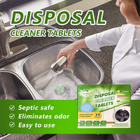 Tablettes nettoyantes pour broyeur de déchets, éliminent les odeurs et la graisse, rafraîchissent l'évier, sûres pour les broyeurs de déchets de cuisine, OEM disponible