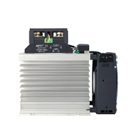 Relais statique combiné triphasé ZHSSR3-150DA-G 150A, contrôle 4-32VDC, 24-440VAC, à passage par zéro avec protection contre la surchauffe