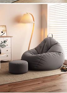 บีนแบ็กโซฟาขนาดใหญ่สำหรับคนขี้เกียจที่นอนดีไซน์ทันสมัย - Product Image 3