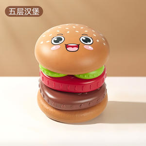 Torre del arco iris de Hamburgo Zhuanle Infantil Educación Temprana juguetes educativos anillo plegable juguetes musicales - Product Image 5