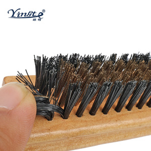 Yinste Wooden <b>Shoe</b> <b>Brush</b> Bristle Durable Household Cleaning <b>Brush</b> - Product Image 4