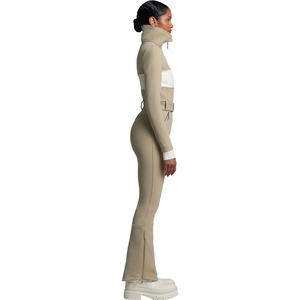 Traje de esquí personalizado transpirable Traje de esquí de una pieza <span class=keywords><strong>para</strong></span> <span class=keywords><strong>mujer</strong></span> - Product Image 2