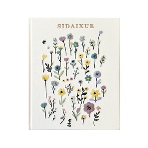 Cuadernos Personalizados con Logotipo Bordado, Impresión Estética <span class=keywords><strong>A4</strong></span>, <span class=keywords><strong>Precio</strong></span> de Fábrica, <span class=keywords><strong>Tapa</strong></span> <span class=keywords><strong>Dura</strong></span> de Lino - Product Image 4