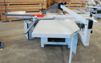 Scie à table coulissante industrielle pour la coupe du bois, du MDF et du contreplaqué