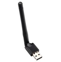 Adaptateur de pont d'antenne wifi usb, carte réseau sans fil, 802.11n, récepteur de satellite, décodeur, 1 pièce