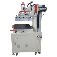 Imprimante à écran semi-automatique de précision, grande surface d'impression, table de travail sous vide, panneau de commande micro-ordinateur, impression UV ponctuelle pour affiches