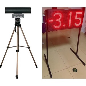 Track And Field Anemometer With <b>Tripod</b> Stand Digital Display For Sports Competition Wind Speed Measurement - Product Image 1