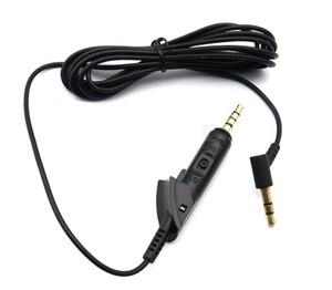 Câble audio pour casque <span class=keywords><strong>Bose</strong></span> QC15 avec contrôle du volume avec microphone pour <span class=keywords><strong>Bose</strong></span> Quiet Comfort 15 - Product Image 4