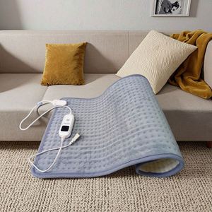 Hot bán điện Pad Massager sợi carbon điều khiển từ xa nhiệt độ kiểm soát có thể giặt Polyester Hot gói cho cổ vai