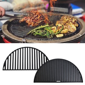 Parrillas para hervidor de carbón, rejilla para cocinar, parrilla de hierro fundido para barbacoa para parrilla <span class=keywords><strong>Weber</strong></span> y pozo de fuego - Product Image 6