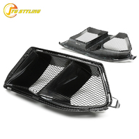 Garniture de ventilation avant en fibre de carbone sèche style MP avec grille pour BMW M3 G80 G82 G83 M4, accessoires extérieurs en carbone véritable, kits carrosserie