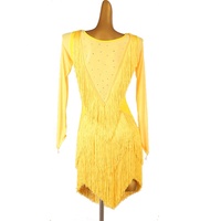 Robe de danse latine pour femmes, costume de scène, compétition professionnelle, Rumba Cha Cha Samba
