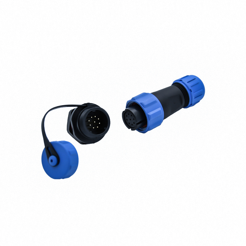 IP68 Waterproof Power Connector SP13 SP21 SP17 9 Pin Plug Connector