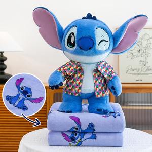 Novedad: Peluches de Stitch con Mantas de Invierno, Cojín de Dibujos Animados para Niños y Manta Suave para Aire Acondicionado al Por Mayor - Product Image 3