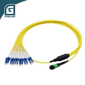 Gcabling LSZH Jacket Fiber Optic Patch Cord 12 Core Sm Mpo-mpo Patchcord Trunk Patch Cord <span class=keywords><strong>Free</strong></span> <span class=keywords><strong>Cable</strong></span> for FTTH FTTB FTTX Network - Product Image 2
