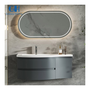 Favorite Odm Small con gabinetes Gabinete moderno Lavabo individual Espejo Baño Vanidad Agencia - Product Image 1