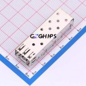 HCSFP01 Optical Module Connector Through hole Component (THT) Connector Case (Cage) SFP 1 - Product Image 1