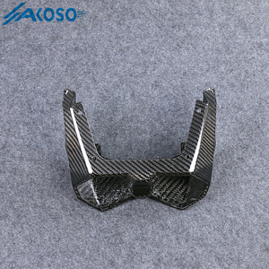 AKOSO Couverture de feu arrière de moto en fibre de carbone sèche 3K pour Kawasaki <span class=keywords><strong>Z</strong></span> <span class=keywords><strong>H2</strong></span> <span class=keywords><strong>2021</strong></span> 2022 2023 2024 - Product Image 4