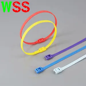 Горячая распродажа Weichimei Кабельная Стяжка пластиковая кабельная стяжка самоблокирующаяся нейлоновая кабельная стяжка