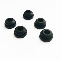 Gaine de sortie en Silicone bouchon de trou en caoutchouc manchon de fil de protection R-5.3-1.5 anneau de protection de fil de type T