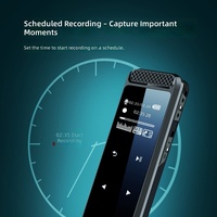 Enregistreur vocal portable Q55, commande vocale intelligente, appareil d'enregistrement MP3 multifonctionnel pour les étudiants, les cours et les études