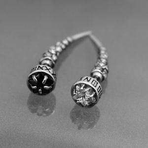 Boucles d'oreilles coniques gothiques à pointes pour hommes, en acier inoxydable, type barbell, accessoire de mode rock alternatif - Product Image 4