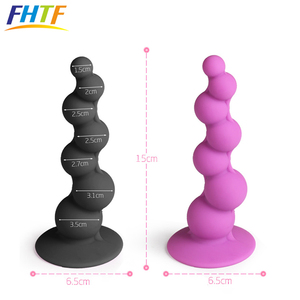 Plug Anali in Silicone Morbido, Massaggiatore Vaginale, Dilatatori Anali, Giocattoli Sessuali per Adulti <span class=keywords><strong>Gay</strong></span> - Product Image 3