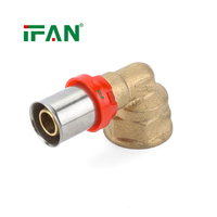 IFAN - Ventes Flash : Matériaux de Plomberie - Raccords de Tuyauterie PEX-AL-PEX Multicouche pour Chauffage par le Sol - Système de Plomberie PEX à Sertissage