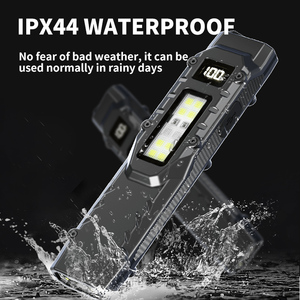 1200 Lumens Small Pocket <strong>Flashlight</strong> with Clip Rechargeable Pen Light Slim Flat Shape with Spotlight Floodlight <strong>Flashlight</strong>