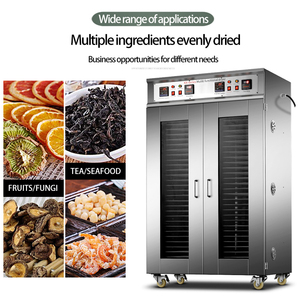 Máquina de secado de frutas de 30 capas, máquina de secado de frutas y verduras <span class=keywords><strong>industrial</strong></span>, deshidratador para carne - Product Image 4