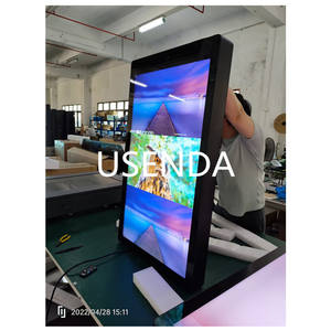 55インチ屋外4K IPSパネル120Hz壁取り付け防水3500nits高輝度Android WiFi CMSソフトウェアタッチLCDディスプレイ - Product Image 4