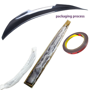 สปอยเลอร์หลังคาร์บอนไฟเบอร์ทรง PSM สำหรับ Q50 Q50S Q50L ปี 2013-2023 - Product Image 6