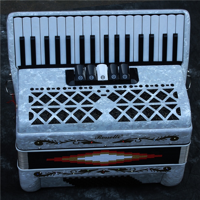 YW847 Parrot Brand 34-Key Accordion Keyboard with 72 Bass