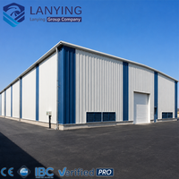 Edificio de Estructura de Acero Ligero, Construcción Metálica Prefabricada, Almacén, Fábrica, Taller, Estructura Industrial