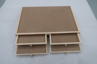 Table de puzzle pliable en bois avec 6 tiroirs et couvercle Table de puzzle adulte utilisée pour le stockage et le tri des puzzles
