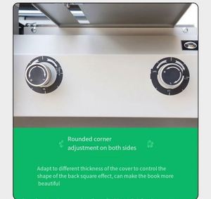 Machine de reliure automatique à colle chaude, machine de reliure parfaite entièrement automatique à colle chaude pour livres - Product Image 6