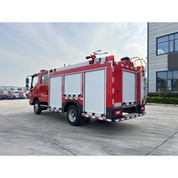 Nouveau camion de pompiers Foton 4x2 6 places avec benne en mousse de 2,5 m |   Camion de pompiers diesel avec pompe et lance, boîte manuelle 5 vitesses, Euro 6