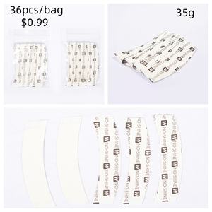 <span class=keywords><strong>Lot</strong></span> de 36 Pièces de Ruban Adhésif Double Face Imperméable pour Postiche et Perruque Lace, Ligne de Fente, Système Capillaire à Port Étendu - Product Image 2
