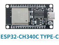 Nouvelle carte de développement USB Type-C ESP32 CH340C WiFi+ ultra basse consommation double cœur ESP32-DE ESP-WROOM-32 ESP-32S