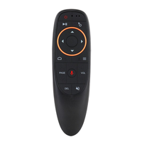 Grosir G10S tetikus udara Mini LED cerdas pengendali jarak jauh giroskop kontrol suara silikon untuk TV Android multifungsi untuk rumah